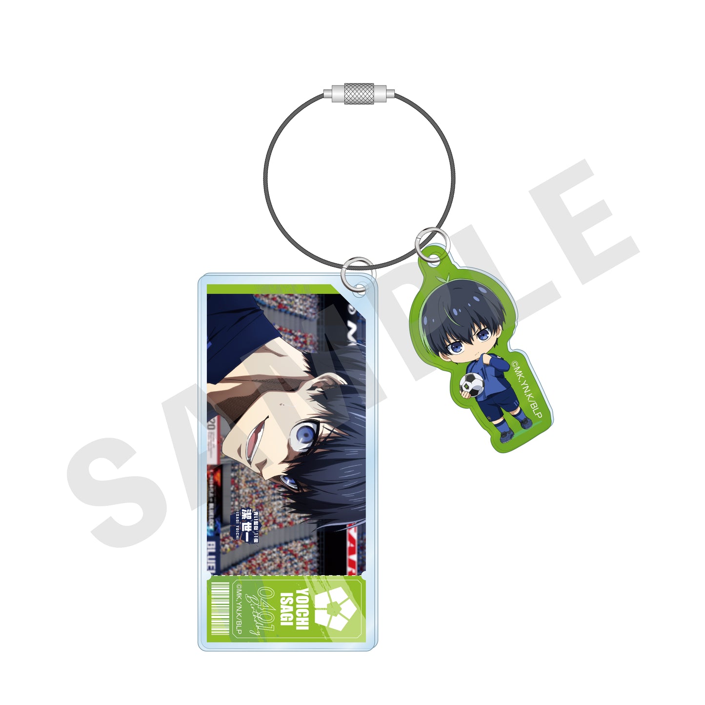ブルーロック_~favorite series~ ワイヤーアクリルキーホルダー(潔 世一)
