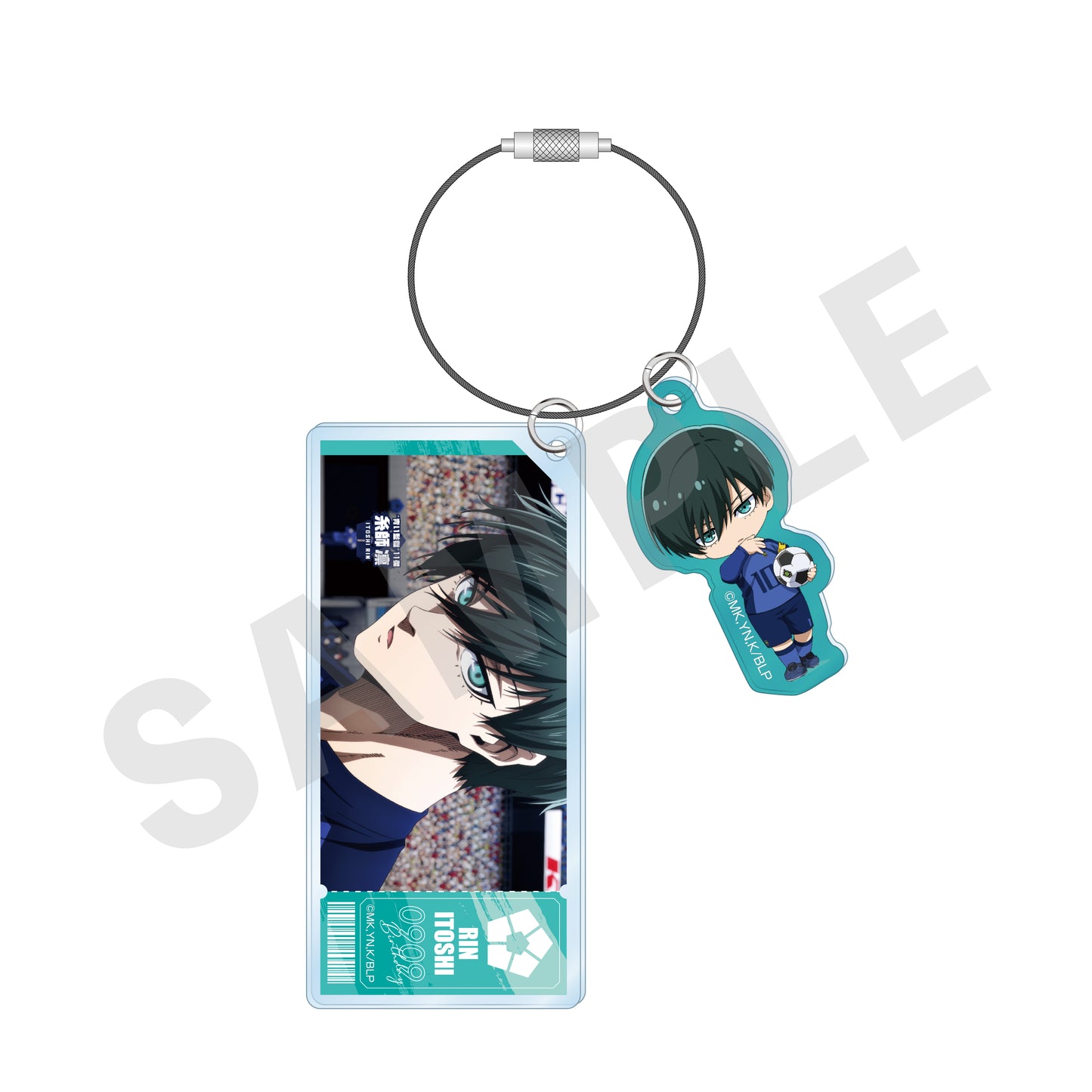 ブルーロック_~favorite series~ ワイヤーアクリルキーホルダー(糸師 凛)