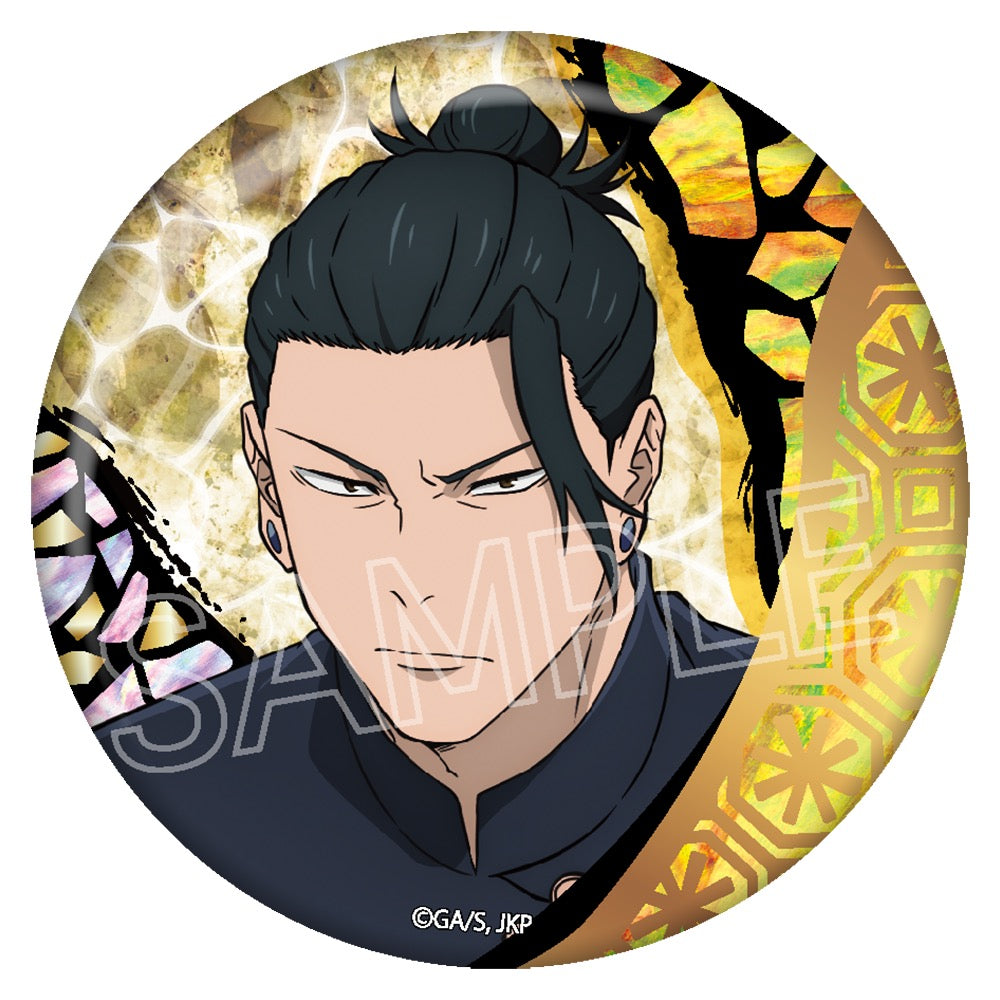 呪術廻戦_螺鈿風シリーズ 箔押し缶バッジ Vol.3 夏油傑A