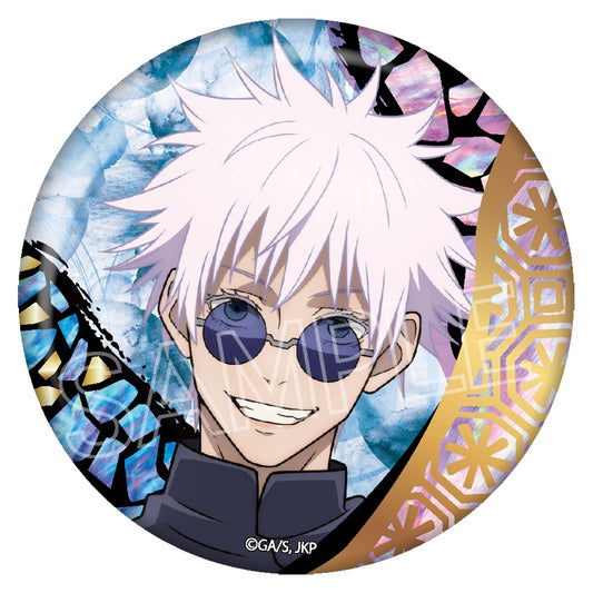 呪術廻戦_螺鈿風シリーズ 箔押し缶バッジ Vol.3 五条悟B