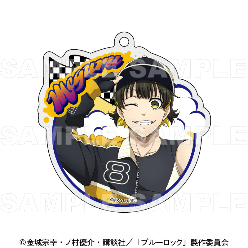 ブルーロック_レーシングStyle アクリルキーホルダー 蜂楽廻