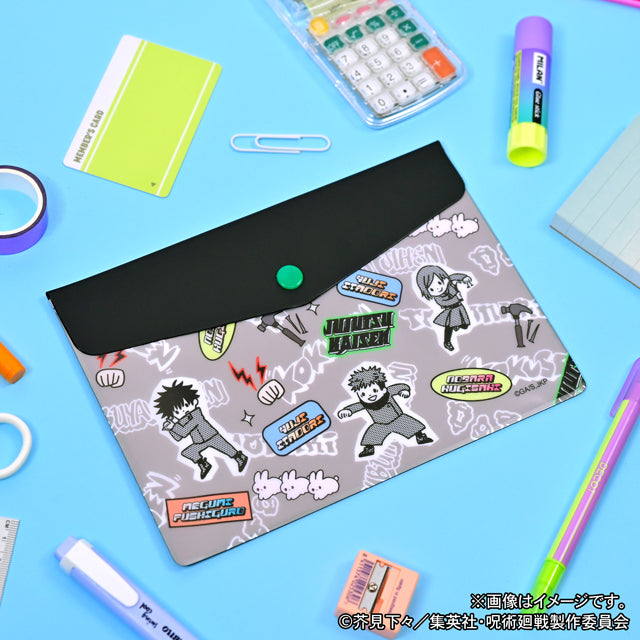 呪術廻戦_ビィズニィズ エンベロープケース(虎杖・伏黒・釘崎)