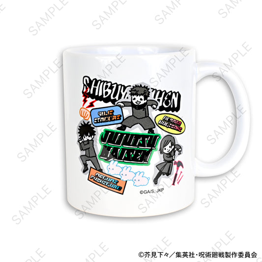 呪術廻戦_ビィズニィズ たっぷりマグカップ(虎杖・伏黒・釘崎)