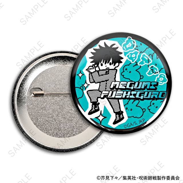 呪術廻戦_ビィズニィズ 缶バッジセット(虎杖・伏黒・釘崎・脹相)