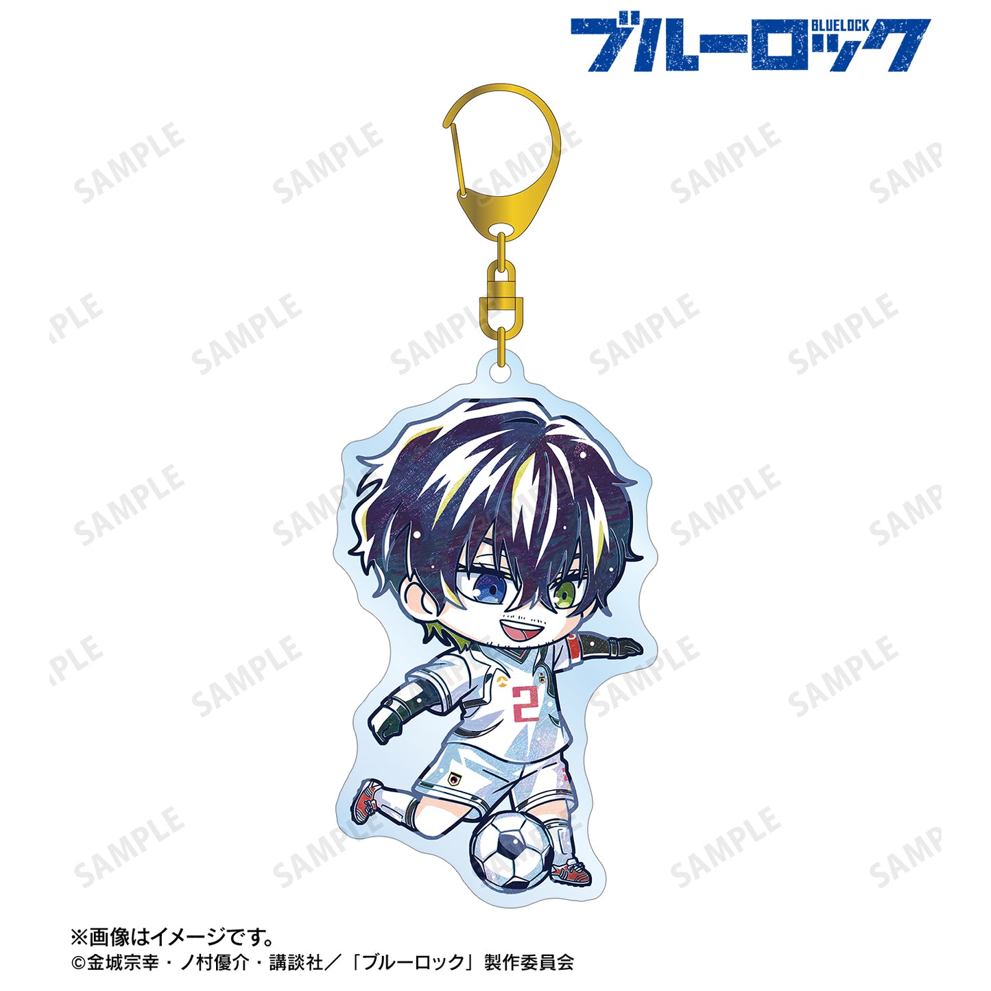 ブルーロック_オリヴァ・愛空 デフォルメAni-Art 第2弾 BIGアクリルキーホルダー