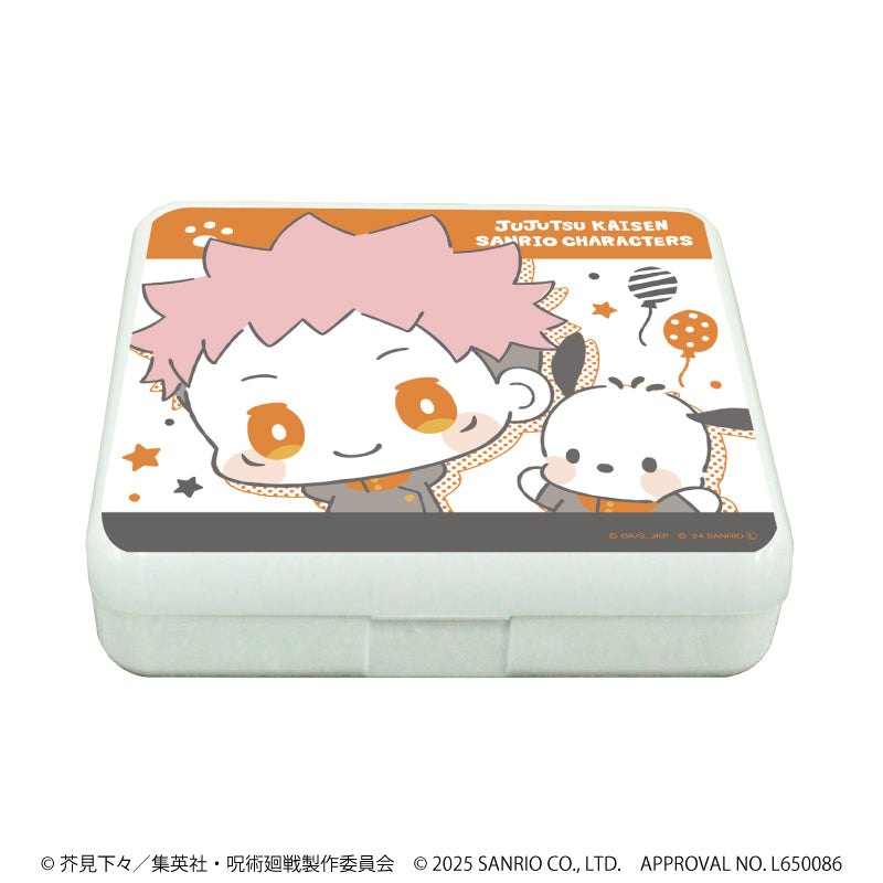 呪術廻戦 渋谷事変×サンリオキャラクターズ_小物ケース01/虎杖悠仁×ポチャッコ(コラボイラスト)