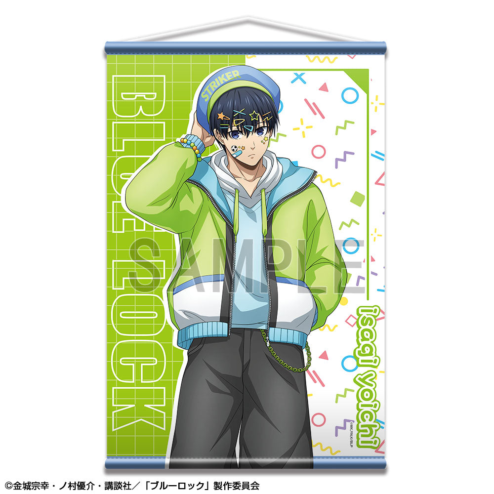 ブルーロック_B2タペストリー デザイン01(潔 世一/デコラティブポップver.)【描き下ろし】