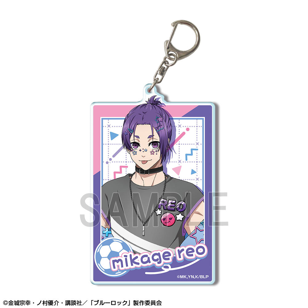 ブルーロック_ビッグアクリルキーホルダー デザイン06(御影玲王/デコラティブポップver.)【描き下ろし】
