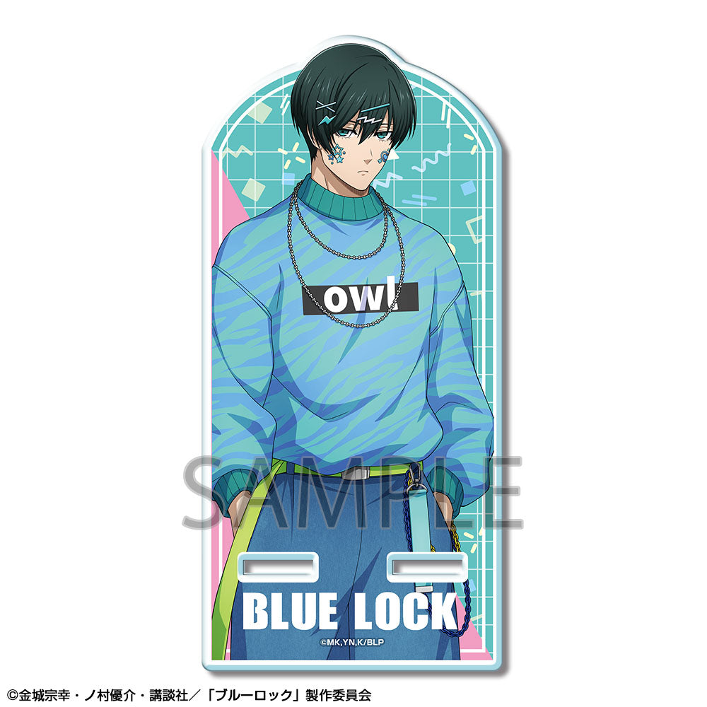 ブルーロック_アクリルスマホスタンド デザイン02(糸師 凛/デコラティブポップver.)【描き下ろし】