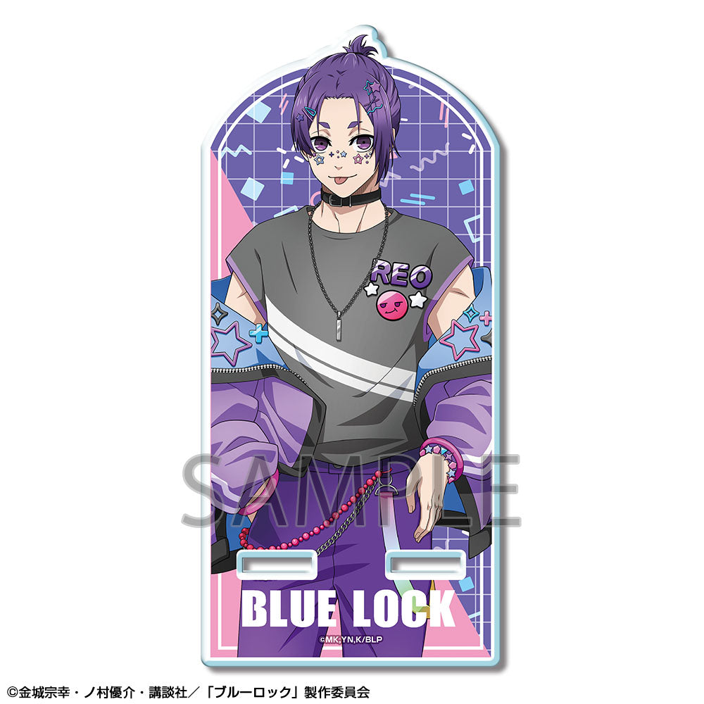 ブルーロック_アクリルスマホスタンド デザイン06(御影玲王/デコラティブポップver.)【描き下ろし】