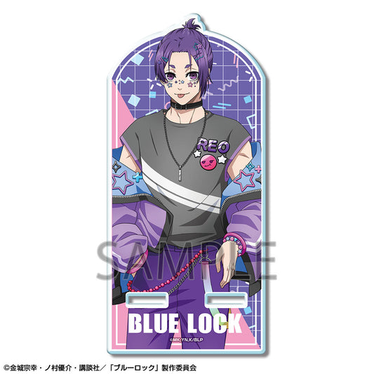 ブルーロック_アクリルスマホスタンド デザイン06(御影玲王/デコラティブポップver.)【描き下ろし】
