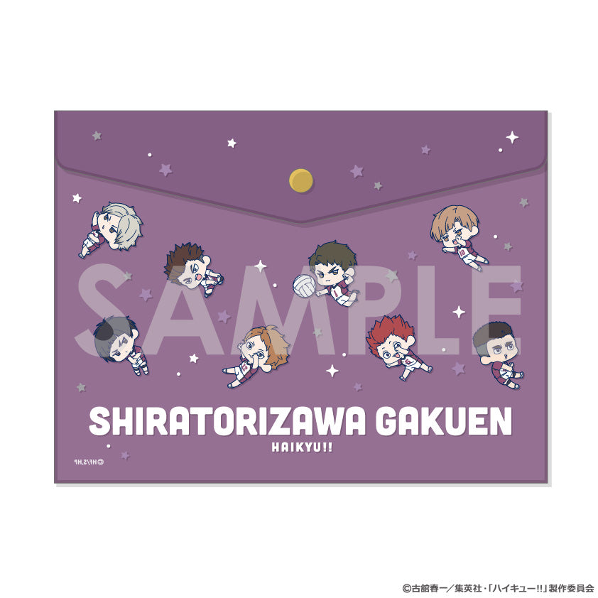ハイキュー!!_わちゃっと!フラットケース 5 白鳥沢学園