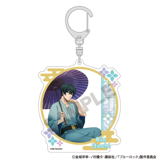 ブルーロック_フレームアクリルキーホルダー 糸師凛 五月雨