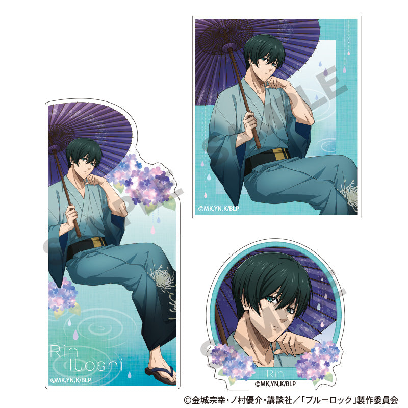 ブルーロック_ステッカーセット 糸師凛 五月雨