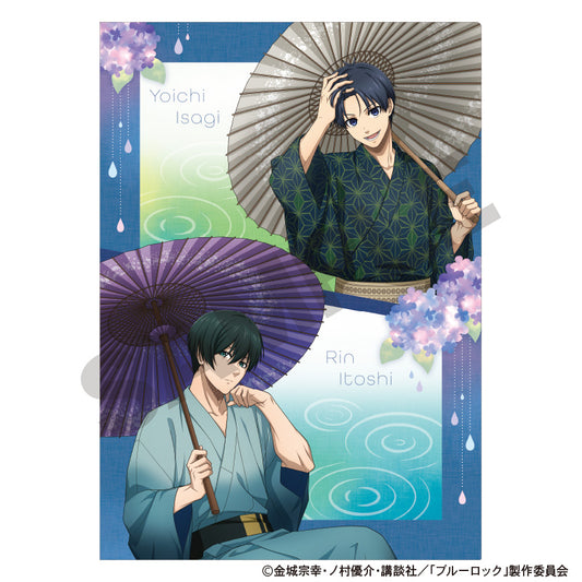 ブルーロック_シングルクリアファイル 潔世一 糸師凛 五月雨