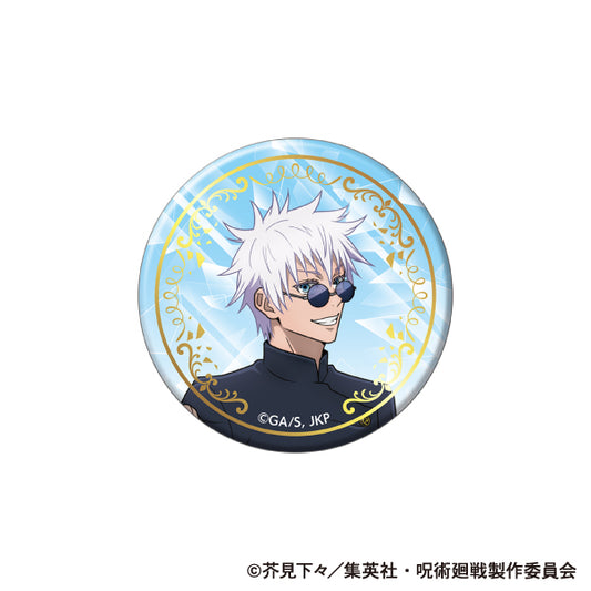 呪術廻戦 第2期_箔押し缶バッジ/五条 悟 懐玉・玉折