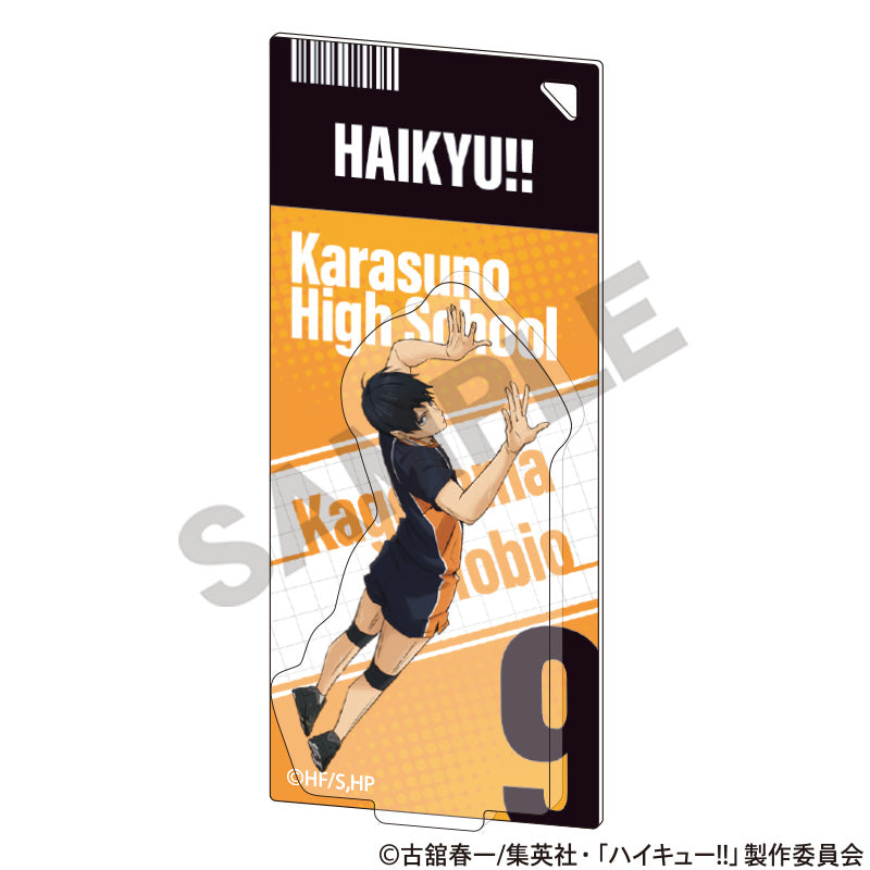 ハイキュー!!_パッケージ風アクリルキーホルダー 影山飛雄
