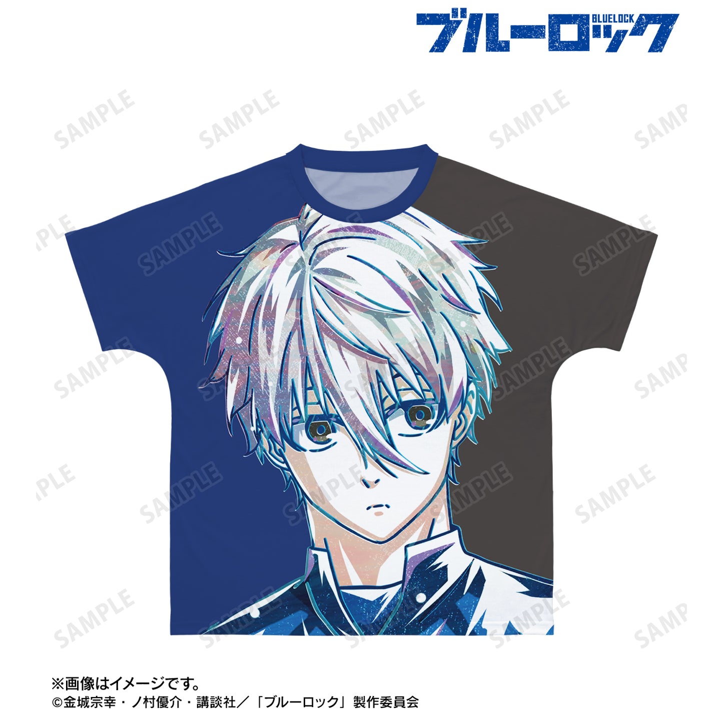 ブルーロック_凪 誠士郎 Ani-Art 第3弾 フルグラフィックTシャツユニセックス