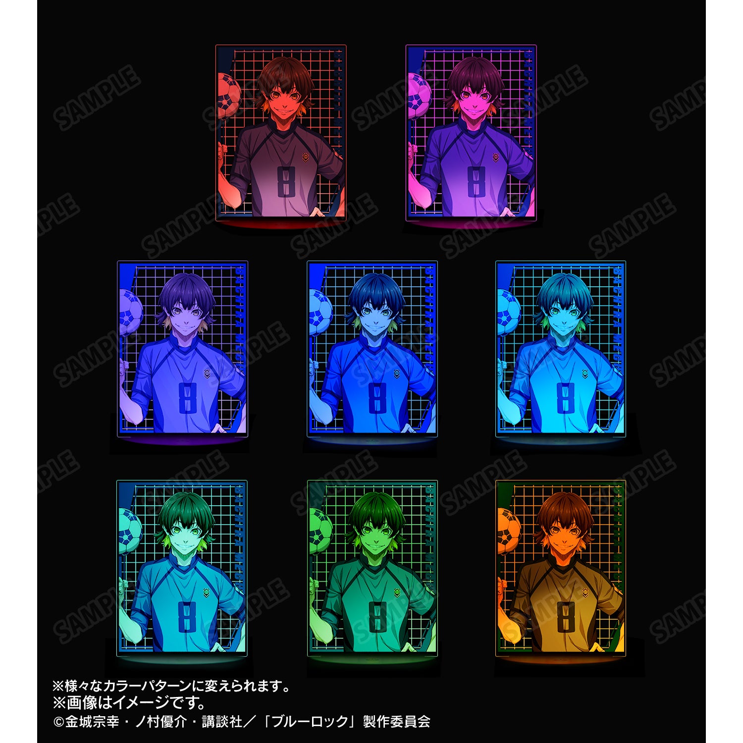 ブルーロック_蜂楽 廻 ライトアップアクリルスタンド