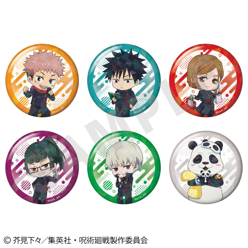 呪術廻戦_らぶいっと!シリーズ トレーディングホログラム缶バッジ vol.1【BOX/6個入り】