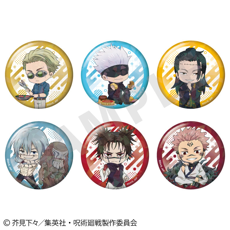 呪術廻戦_らぶいっと!シリーズ トレーディングホログラム缶バッジ vol.2【BOX/6個入り】