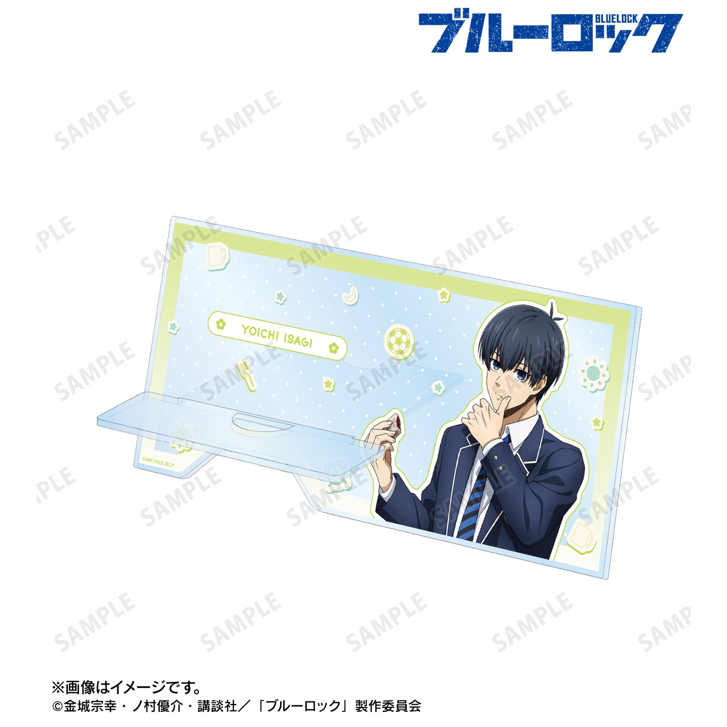 ブルーロック_描き下ろし 潔 世一 モーニングルーティンver. ダイカットアクリルスマホスタンド