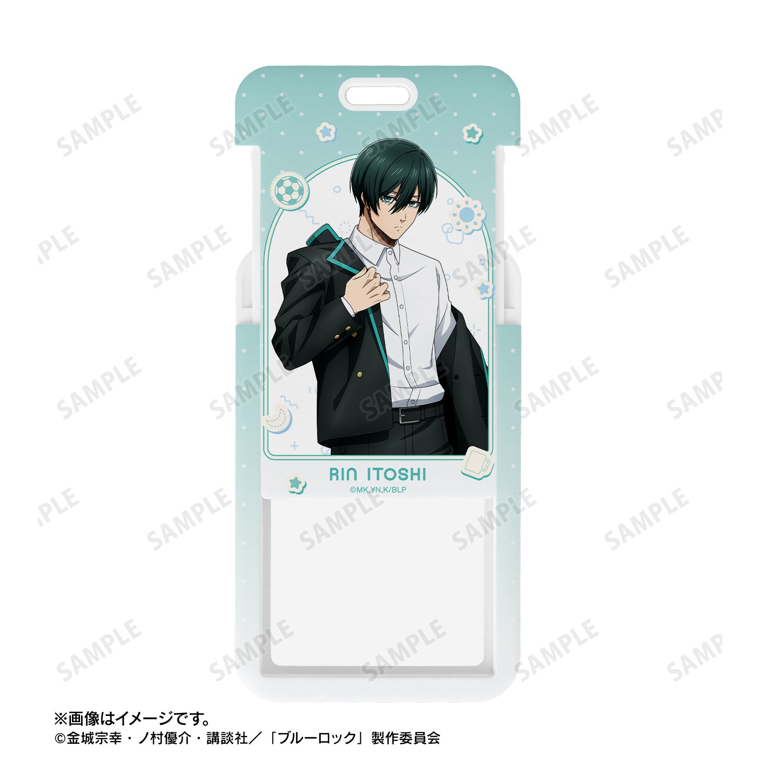 ブルーロック_描き下ろし 糸師 凛 モーニングルーティンver. フォトカードホルダー