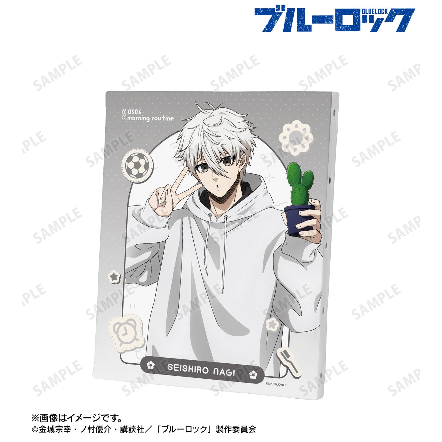 ブルーロック_描き下ろし 凪 誠士郎 モーニングルーティンver. キャンバスボード
