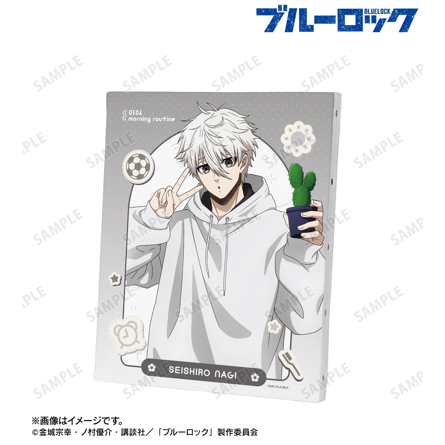 ブルーロック_描き下ろし 凪 誠士郎 モーニングルーティンver. キャンバスボード