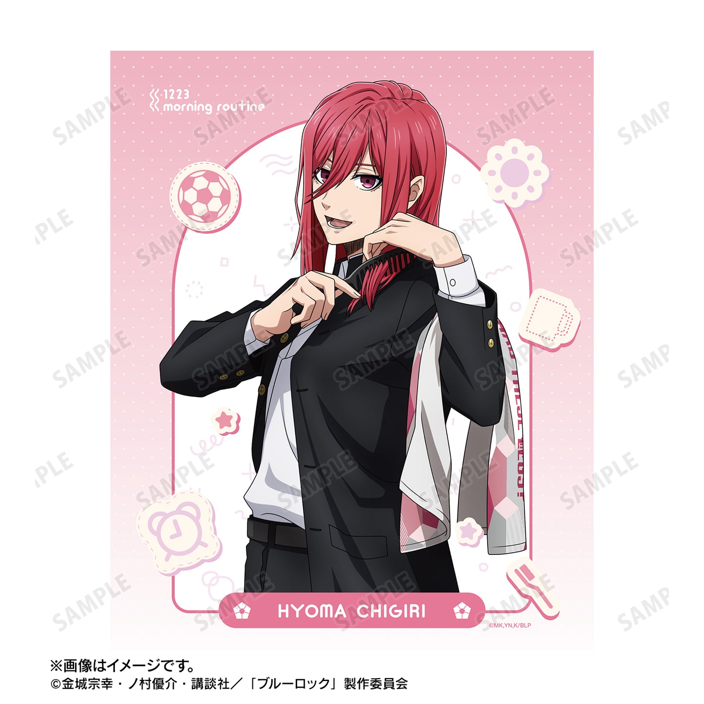 ブルーロック_描き下ろし 千切 豹馬 モーニングルーティンver. キャンバスボード