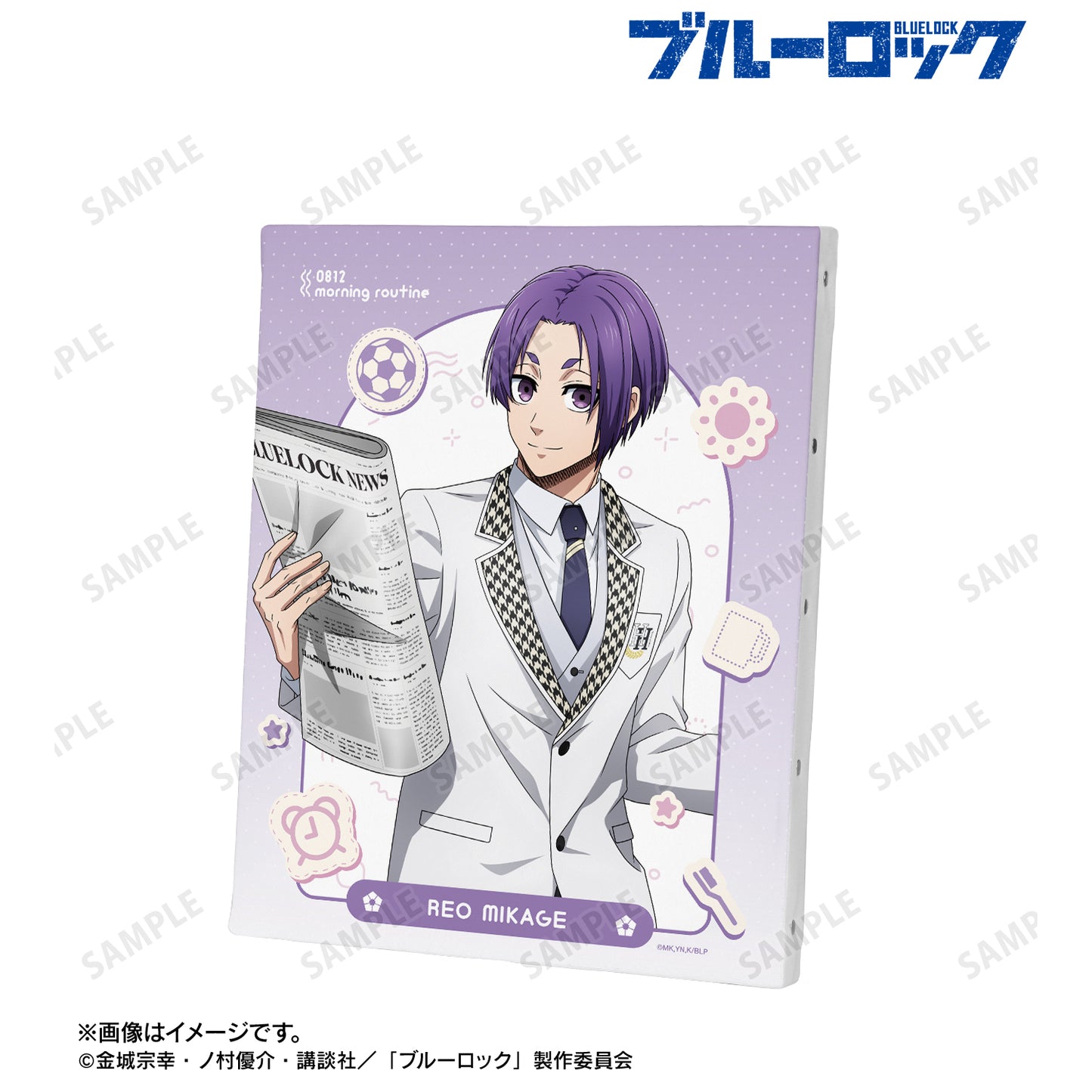 ブルーロック_描き下ろし 御影 玲王 モーニングルーティンver. キャンバスボード