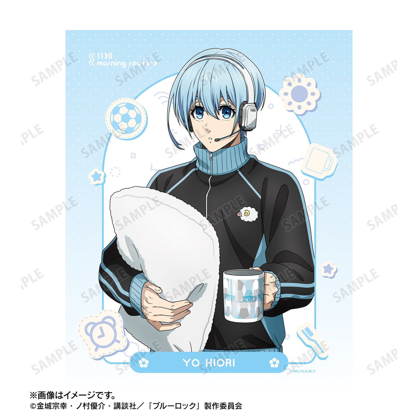 ブルーロック_描き下ろし 氷織 羊 モーニングルーティンver. キャンバスボード