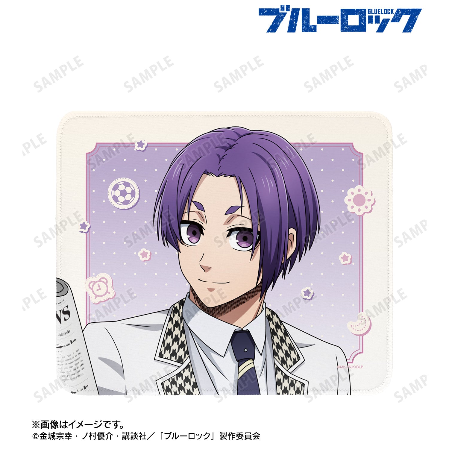 ブルーロック_描き下ろし 御影 玲王 モーニングルーティンver. マウスパッド