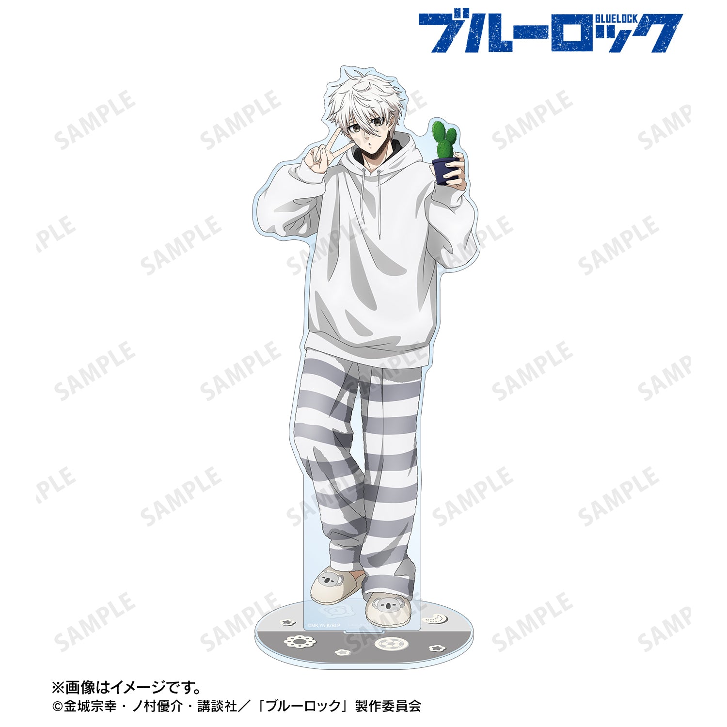 ブルーロック_描き下ろし 凪 誠士郎 モーニングルーティンver. 特大アクリルスタンド
