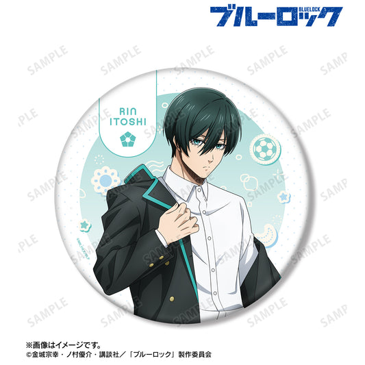 ブルーロック_描き下ろし 糸師 凛 モーニングルーティンver. BIG缶バッジ