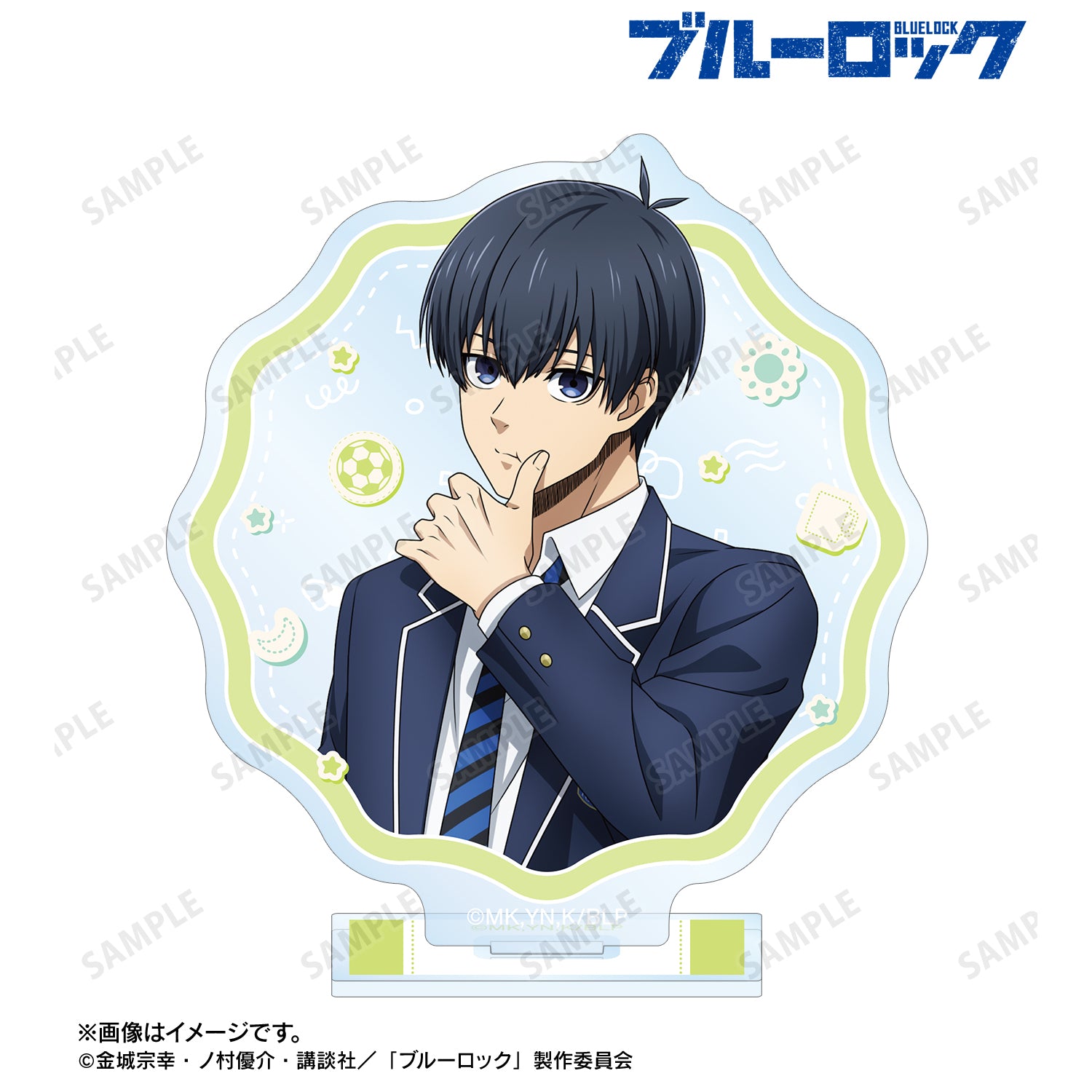 ブルーロック_描き下ろし 潔 世一 モーニングルーティンver. アクリルスタンド