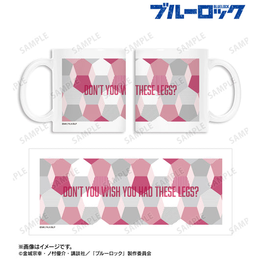 ブルーロック_千切 豹馬 モチーフ柄 マグカップ