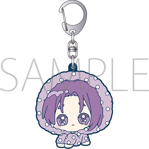 ブルーロック2期_ラバーキーホルダー/(みにぴえんず)御影 玲王