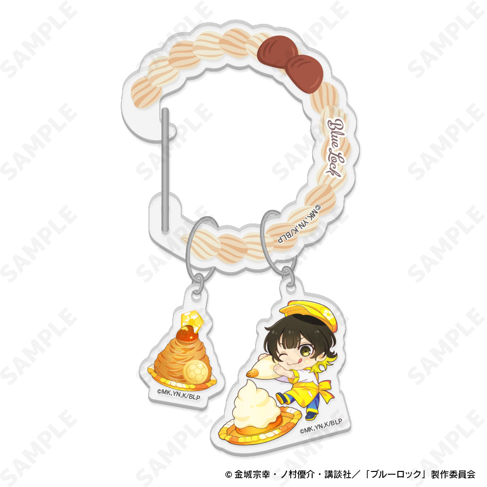 ブルーロック_アクリルカラビナ 4 蜂楽廻 Bon appetit
