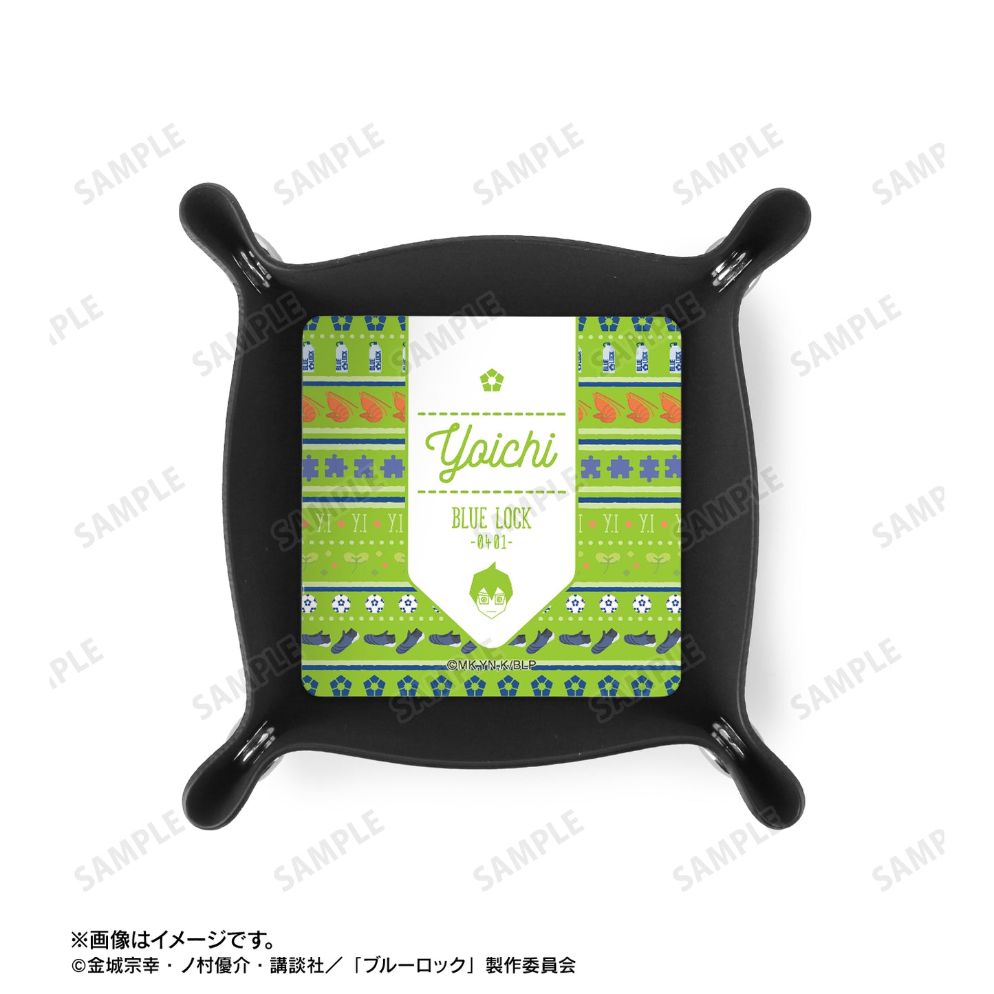 ブルーロック_潔 世一 ar-Unity モチーフ柄 PUレザーマルチトレー