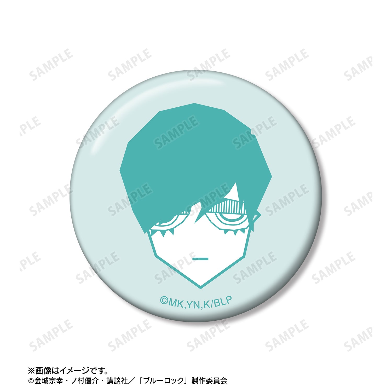 ブルーロック_糸師 凛 ar-Unity モチーフ柄 缶バッジ2個セット