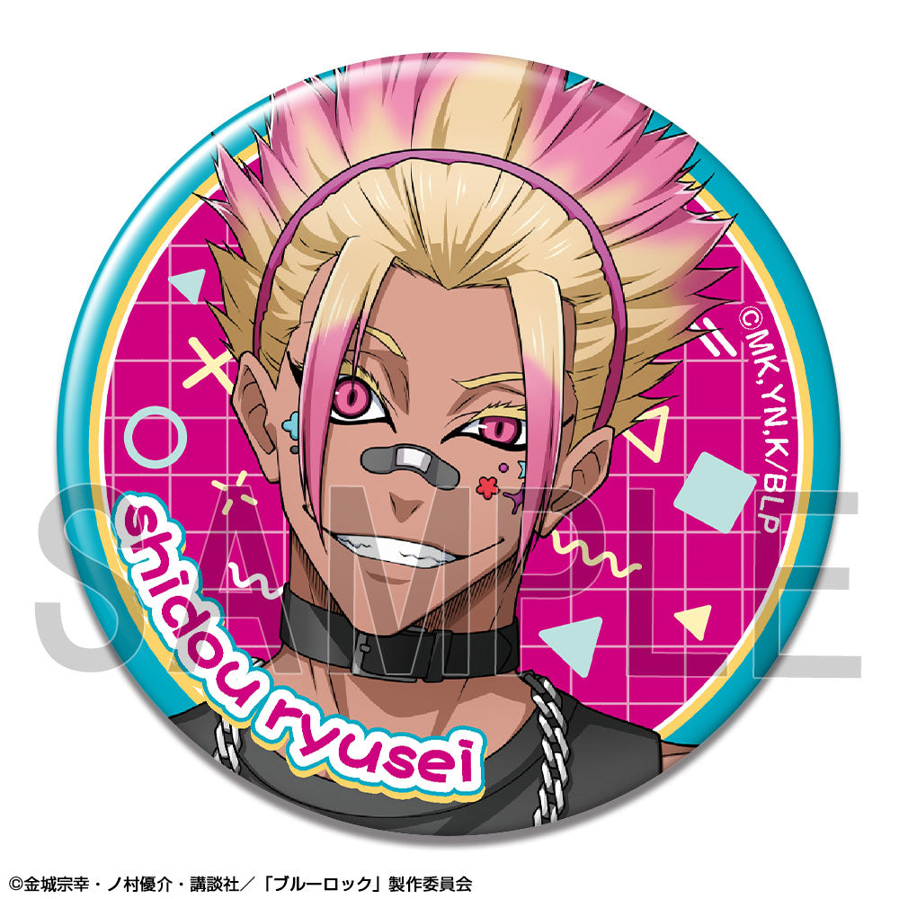 ブルーロック_トレーディング缶バッジ (デコラティブポップver.)【描き下ろし】 【コンプリートBOX/9個入り】