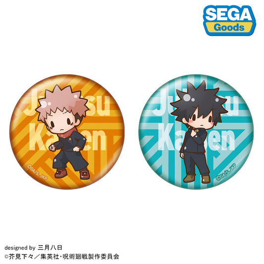 呪術廻戦_ふわぷち 缶バッジセット 虎杖・伏黒