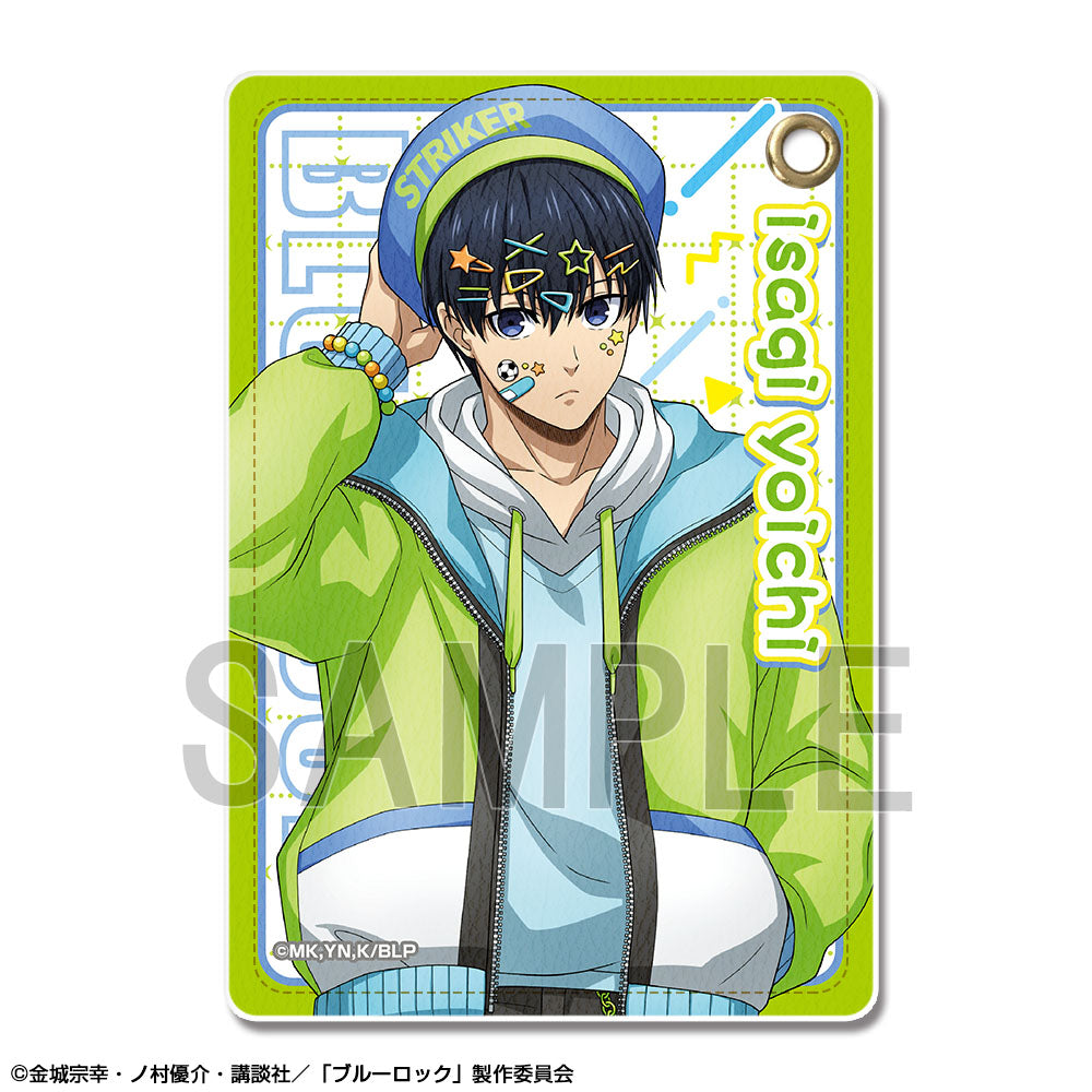 ブルーロック_レザーパスケース デザイン01(潔 世一/デコラティブポップver.)【描き下ろし】