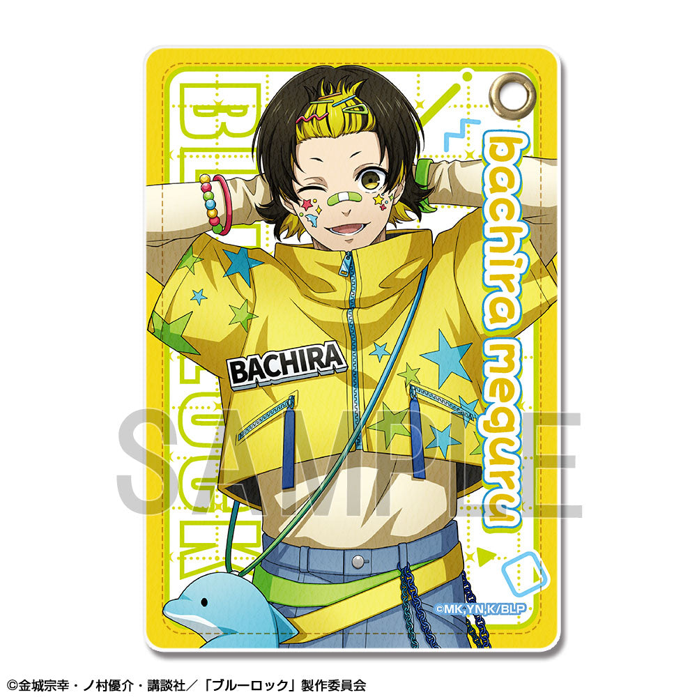 ブルーロック_レザーパスケース デザイン04(蜂楽 廻/デコラティブポップver.)【描き下ろし】