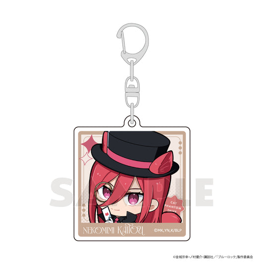 ブルーロック_アクリルキーホルダー(千切 豹馬/ねこみみ怪盗)