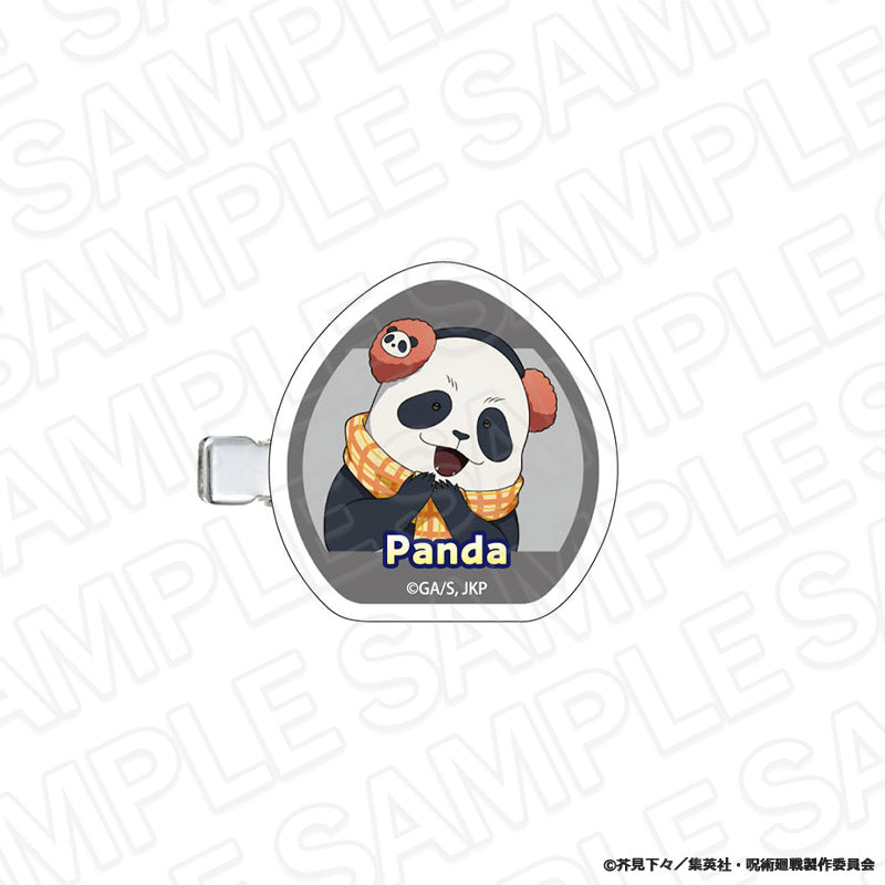 呪術廻戦_ヘアクリップ パンダ 夜の遊園地 ミニキャラ ver.