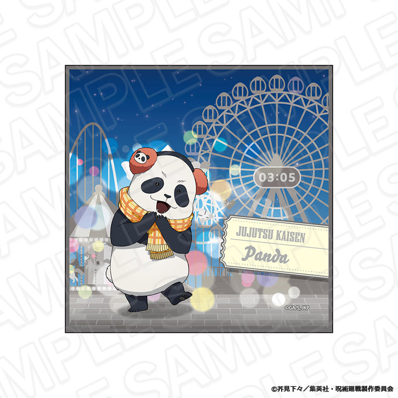呪術廻戦_ミニタオル パンダ 夜の遊園地 ミニキャラ ver.