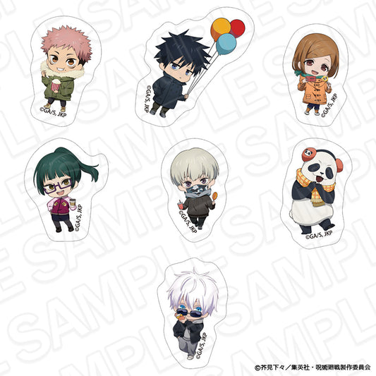 呪術廻戦_フレークシール 夜の遊園地 ミニキャラ ver.