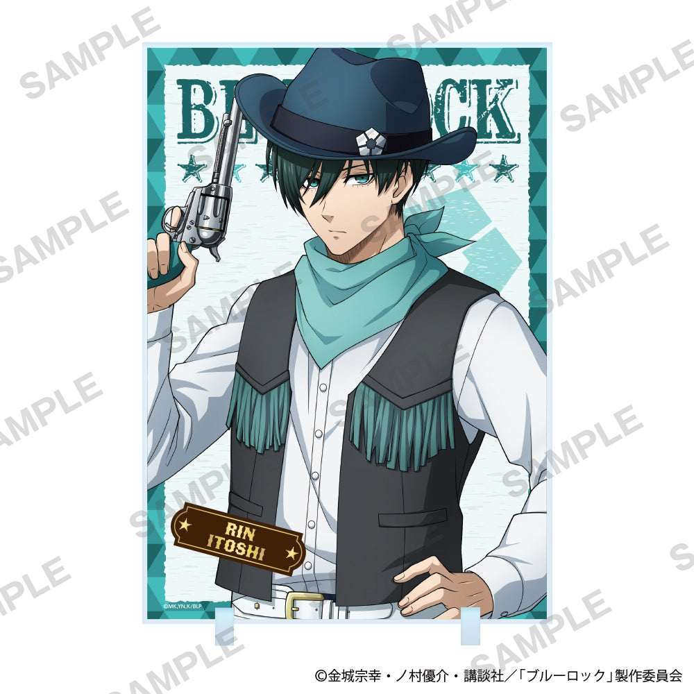 ブルーロック_アクリルパネル カウボーイ Ver. 糸師 凛